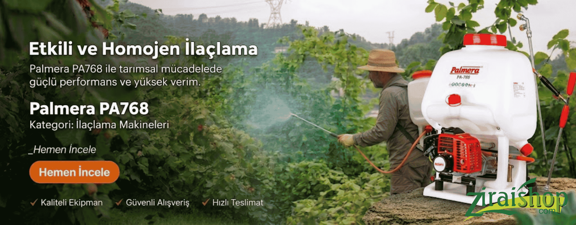 ilaçlama motoru