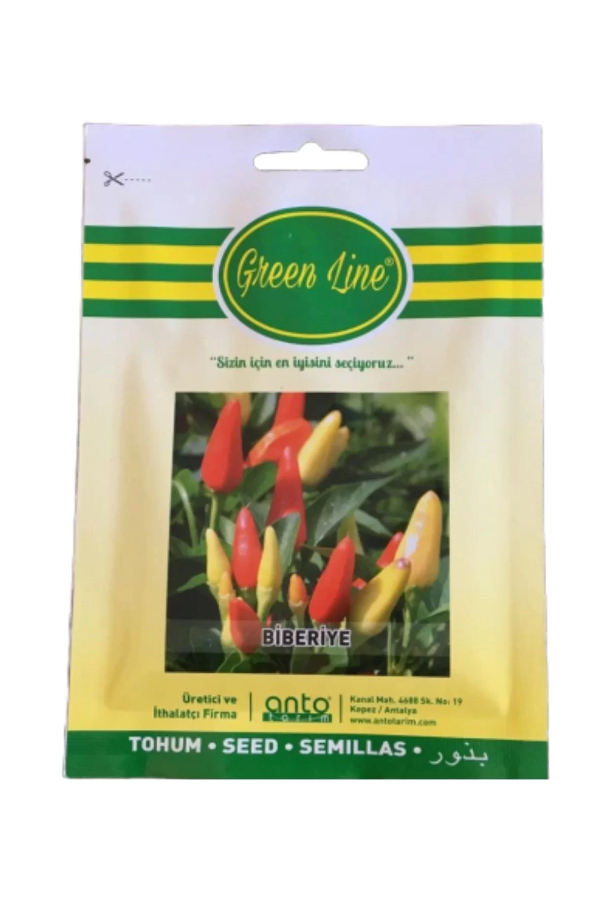 Green Line Biberiye Tohumu 10gr 1 Paket Green Line Biberiye Tohumu 10gr 1 Paket