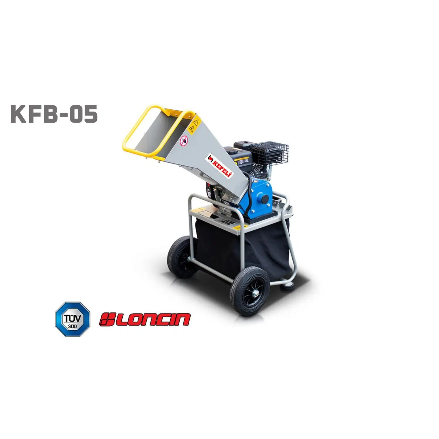 Kefeli KB05 Benzinli Dal Öğütme Parçalama Makinası 