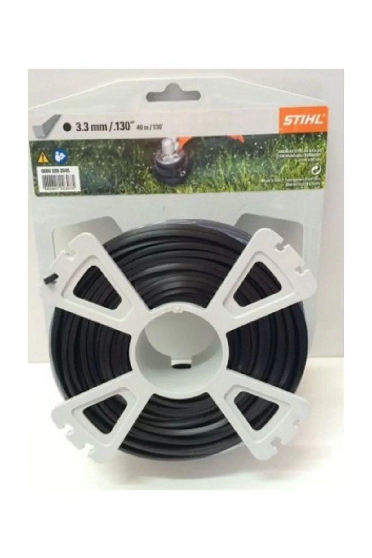 Stihl Misine Motorlu Tırpan Misina 3.3mm 38mt Siyah 4 Köşe Stihl Misine Motorlu Tırpan Misina 3.3mm 38mt Siyah 4 Köşe